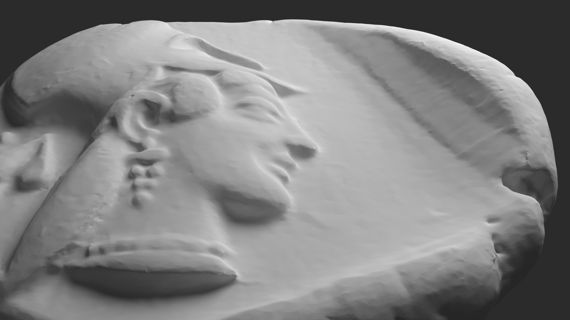 3D-Modell eines Staters aus Korinth, Slg. Heerdegen 114